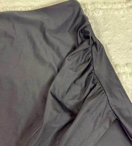 Quince Black Wrap Skirt Swim Cover Up Size Large