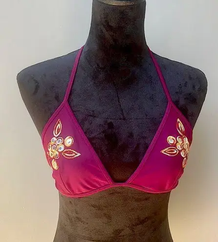 Newport News purple swim top woman’s size 10