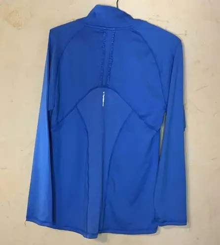 Champion  BLUE PULLOVER 1/4 ZIP TRACK SWEATER WOMENS SIZE SMALL RETAIL $45