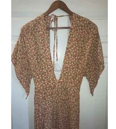 Faithfull the Brand Cedric Jumpsuit Spring Summer Boho US Size 10 Revolve