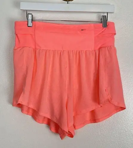 Free People Movement Carpe Diem Shorts in Papaya Punch Size Medium