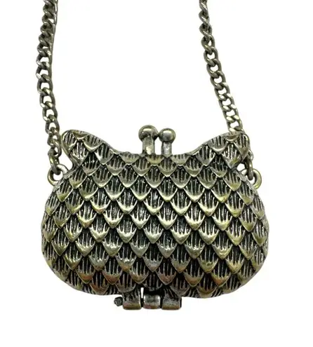 Owl Purse Locket Necklace