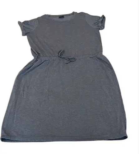 32 Degrees Heat 32 Degrees sz XL denim blue elastic waist short sleeve mini dress like new - Image 1