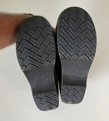 Dansko - Professional Clog Shiny Tortoise Pattern Nursing Doctor Medical