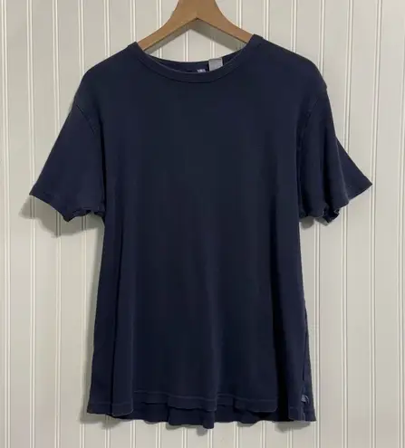 Canyon River Blues Thermal T-Shirt XL Navy Blue Ribbed Knit 100% Cotton Grunge