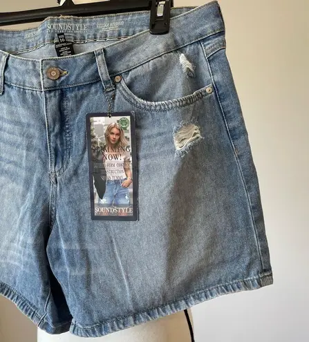 Sound Style Jamie Easy Fit Tummy Control Vintage Reunion Shorts Size 16 NWT