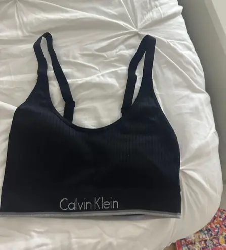 Calvin Klein Black Calvin Klien Sports Bra