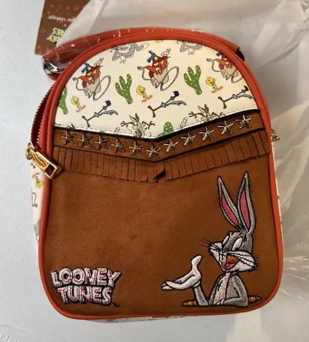 Looney Tunes Unique Vintage Bugs Bunny Mini Backpack/Purse Brand New!!