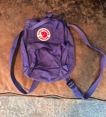 Fjällräven Fjallraven Purple Mini Kanken Backpack