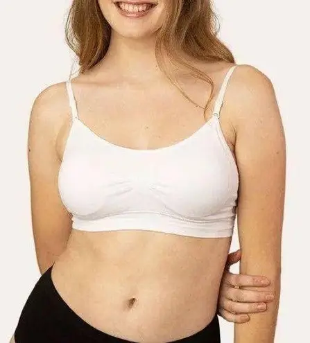 Coobie Intimates Coobie Intimates Scoopneck Cami Bra, No 9012, White New w/Tag Size undefined