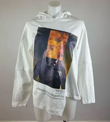 Sounds BMUET(TE) x Thomas Robson Asymmetrical Hoodie Size XS