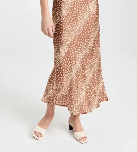 Ciao Lucia Floral Nera Dress in Dahlia NEW Brown