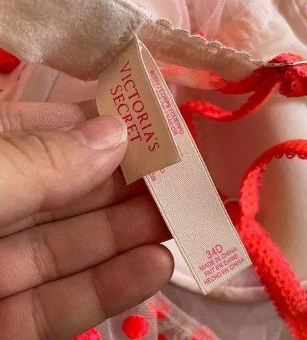 Victoria's Secret VS PEACH LINGERIE RUFFLES