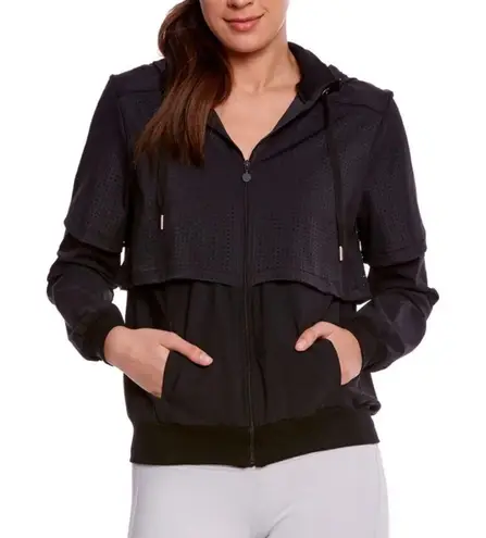 Beyond Yoga Picture Perforated After Workout Jacket