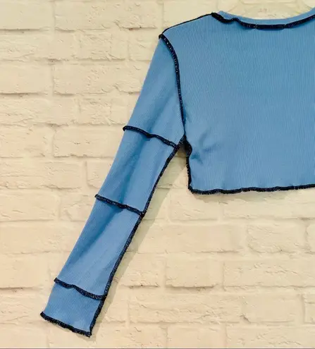 Boutique NEW Contrast Stitch Top