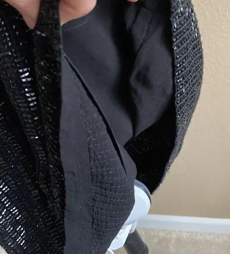 Maison La Vie XS NYE cocktail shimmery dress Black