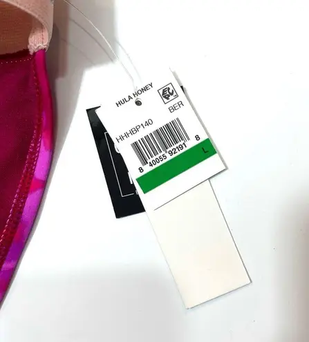 Hula Honey BERRY Pink TIE-DYE Bikini Swim Bottom