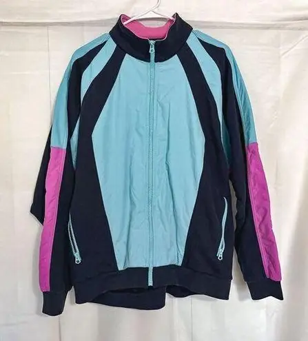 American Eagle Vintage  Outfitters color block puffer coat-90s