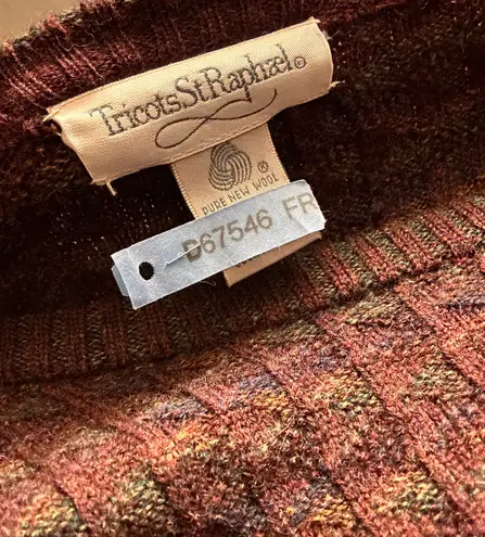 Tricots St. Raphael vintage  textured sweater