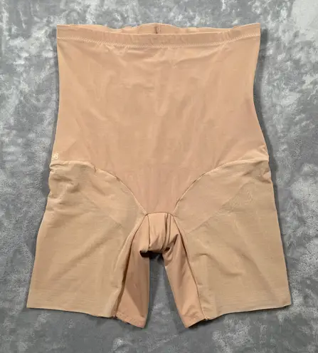 Honeylove Sculptwear Shapewear Womens 3X Mesh Smoothing Shaping Anti Chafe Tan