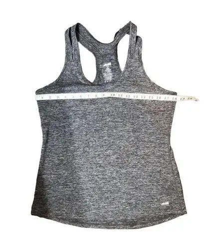 Avia  gray space dyed racer back athletic tank top