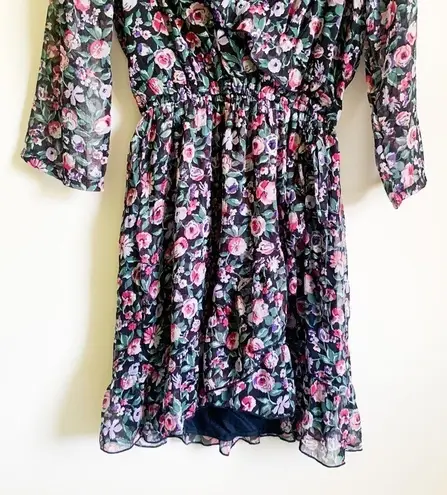 Abercrombie & Fitch  Floral Faux Wrap Mini Dress thumbnail 4