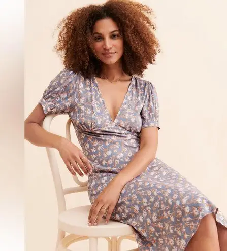 Jen's Pirate Booty JEN’S PIRATE BOOTY Daisy Print Midi Dress NWT size XS