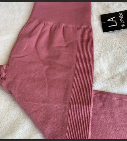 Boutique 2 Pc Ribbed Workout Set