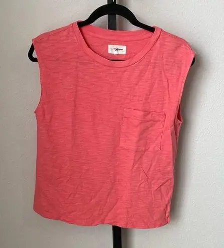 Lou & grey  Orange Sleeveless Top Size XS