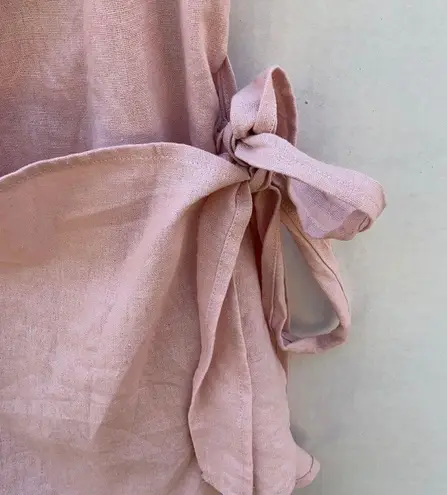 Princess Polly Womens Size 2 cottage hill pink wrap front mini dress