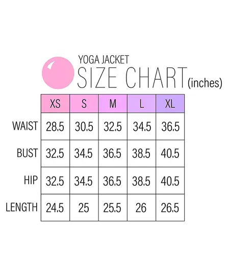 Yogalicious | Womens Ultra Soft Lightweight Full Zip Yoga Jacket with Pockets