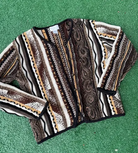 Christopher & Banks Vintage 90s Coogi Style Sweater