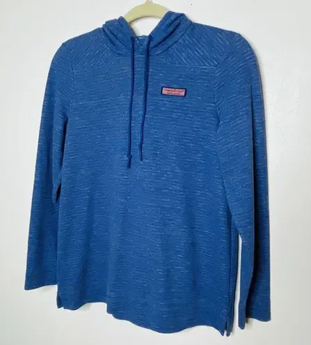 Vineyard Vines  Double Faced Heathered Relaxed Hoodie Shep Shirt No Sz Tag