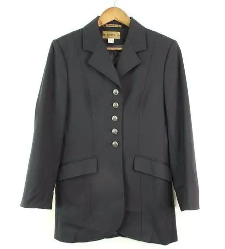 Barbour  Womens Tailored Button Blazer Navy Size 6