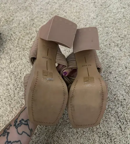 Dolce Vita Beige Heels Tan Size 7