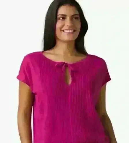 prAna Women's Ocupas Popover Top in Orchid Bloom Size Small EXC CON