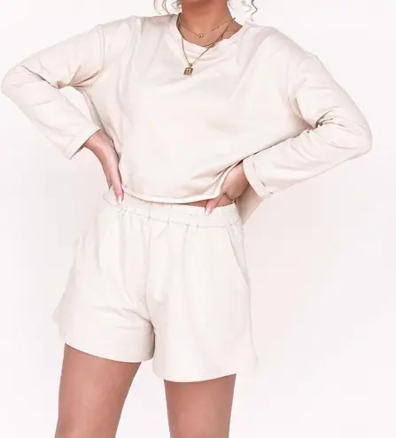 ✨HP✨Madison Cotton Lounge Top and Shorts Set✨ Size L