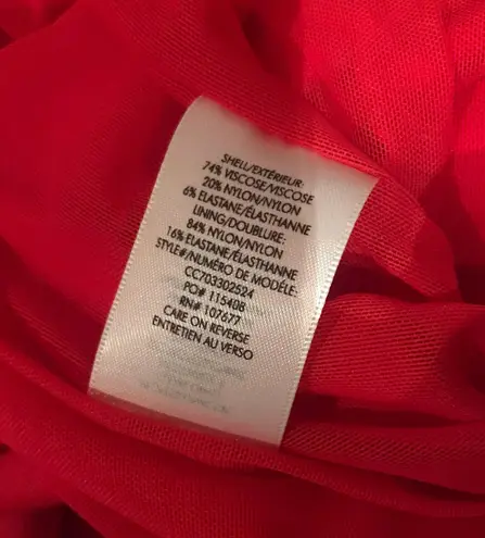 Alice + Olivia Off The Shoulders Coral Dress