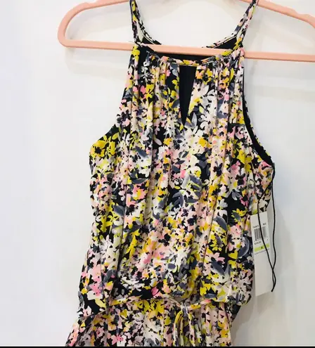 London Times NWT Blossom Print Jumpsuit sz 4