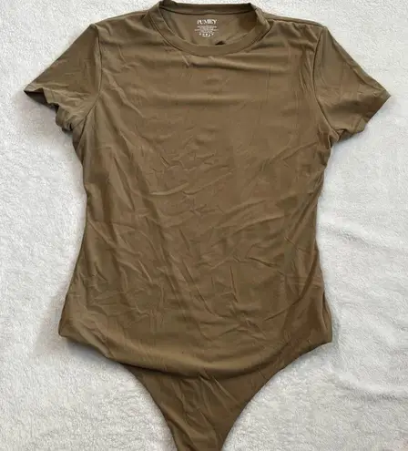 Pumiey Brown Women's Bodysuit Size Large