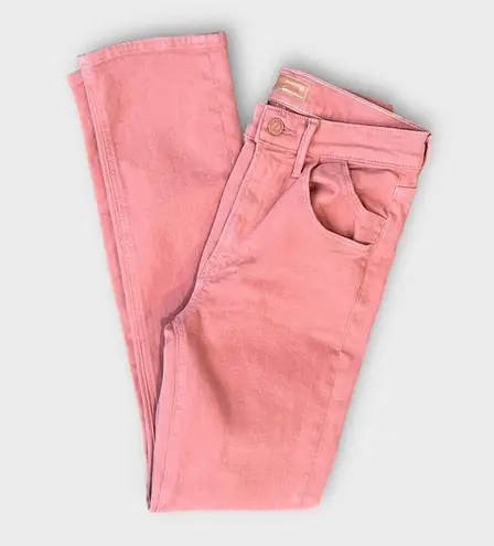 Mother Stash Mid Rise Dazzler Ankle Jean In Desert Sand Size 26