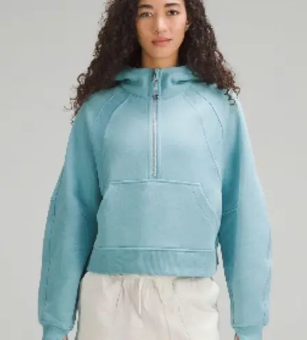 Lululemon Scuba over sized half zip hoodie