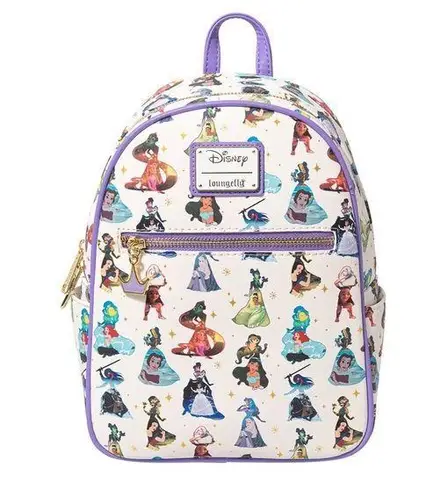 Lounge Fly  Exclusive Disney Princesses Dress Mini Backpack