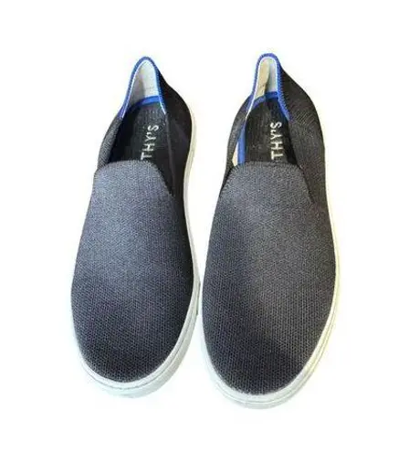 Rothy's Women's Shoes The Original Sneakers Top Slip On Flat Blue Gray Sz. 7