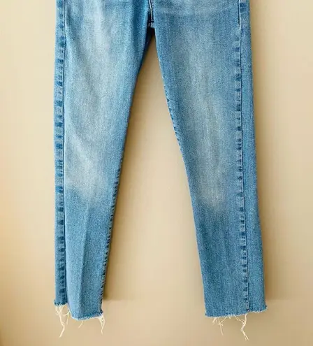 ZARA  High Rise Skinny Denim Jeans Blue Sz 00