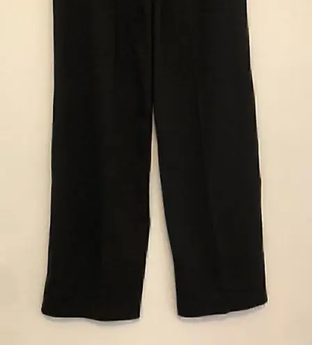 Boom Boom Jeans  Black Pull On Elastic Waist Faux Button Trousers Pants JRS Small