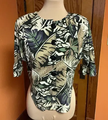 Vintage 80s Tropical vibes shirt