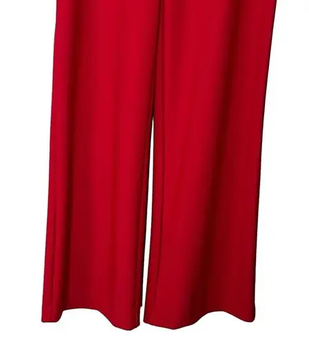 House of Harlow 1960 x REVOLVE Wide Leg Pull Pants On Red Trousers Women Size 6