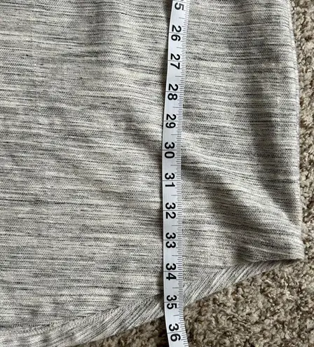 🦋Gap Factory Heathered Grey 3/4 Sleeve Sweater Dress Casual Comfy Winter Medium Gray