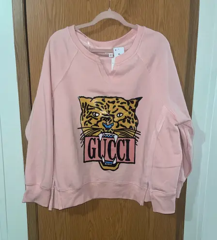 Olive & Oak Leopard sweatshirt size xl thumbnail 1